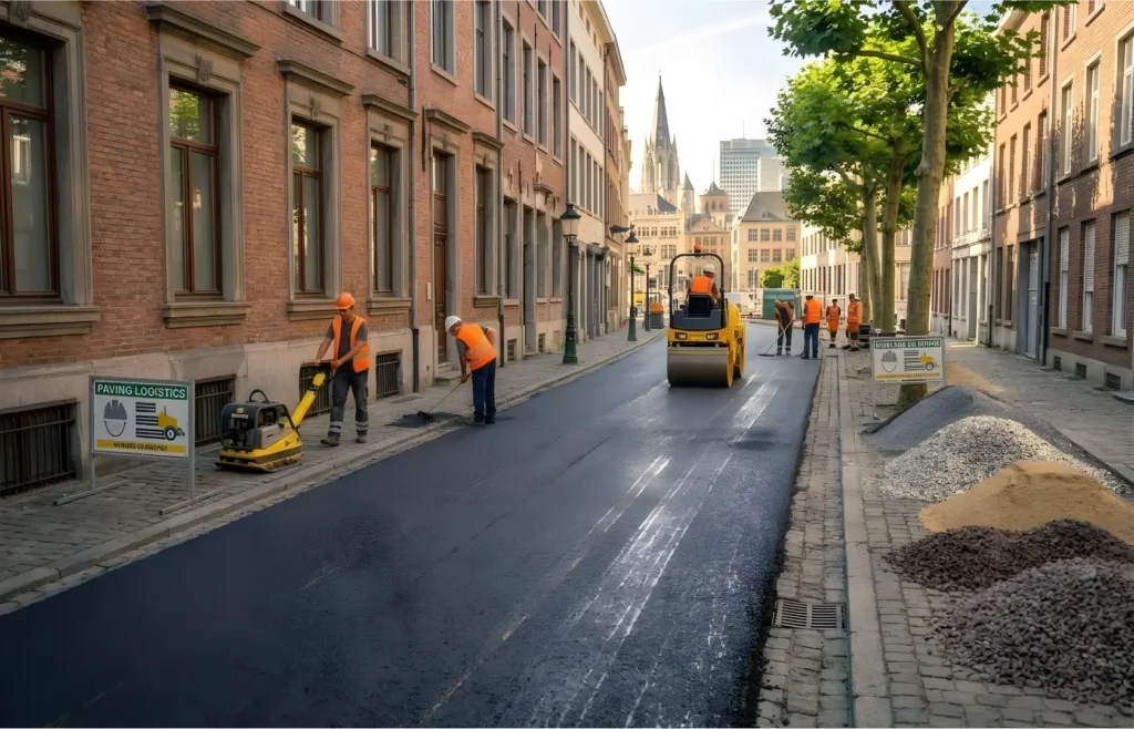 mini road roller for compact construction projects.
