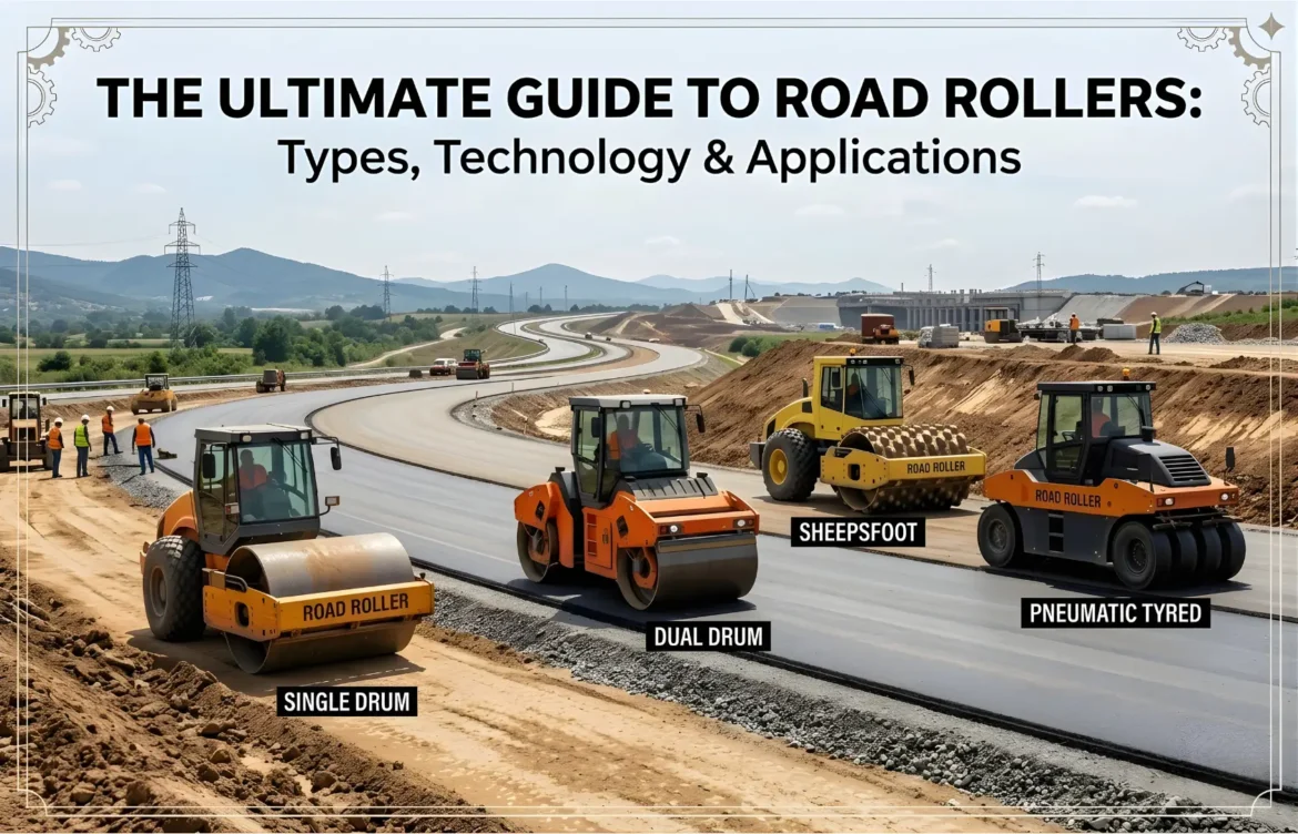 The Ultimate Guide to Road Rollers: Compaction Technology and Applications
