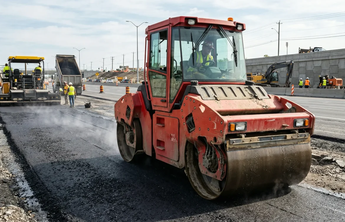New Road Roller Technology Improves Efficiency in Construction Projects