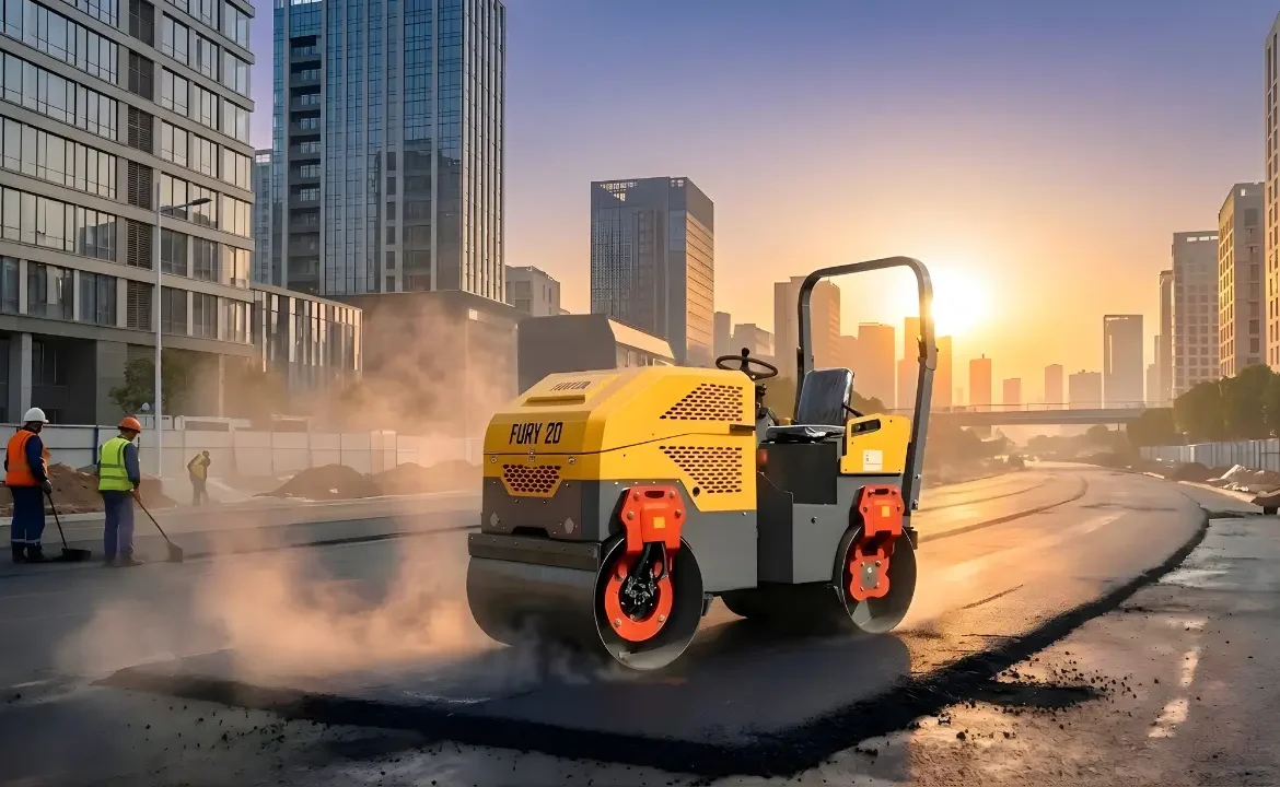 Why the TYPHON FURY 20 is the Ultimate 2-Ton Mini Road Roller for Professional Compaction