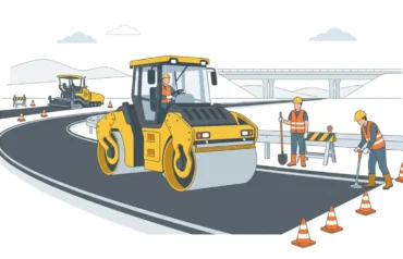 Key road roller uses in modern highway construction."