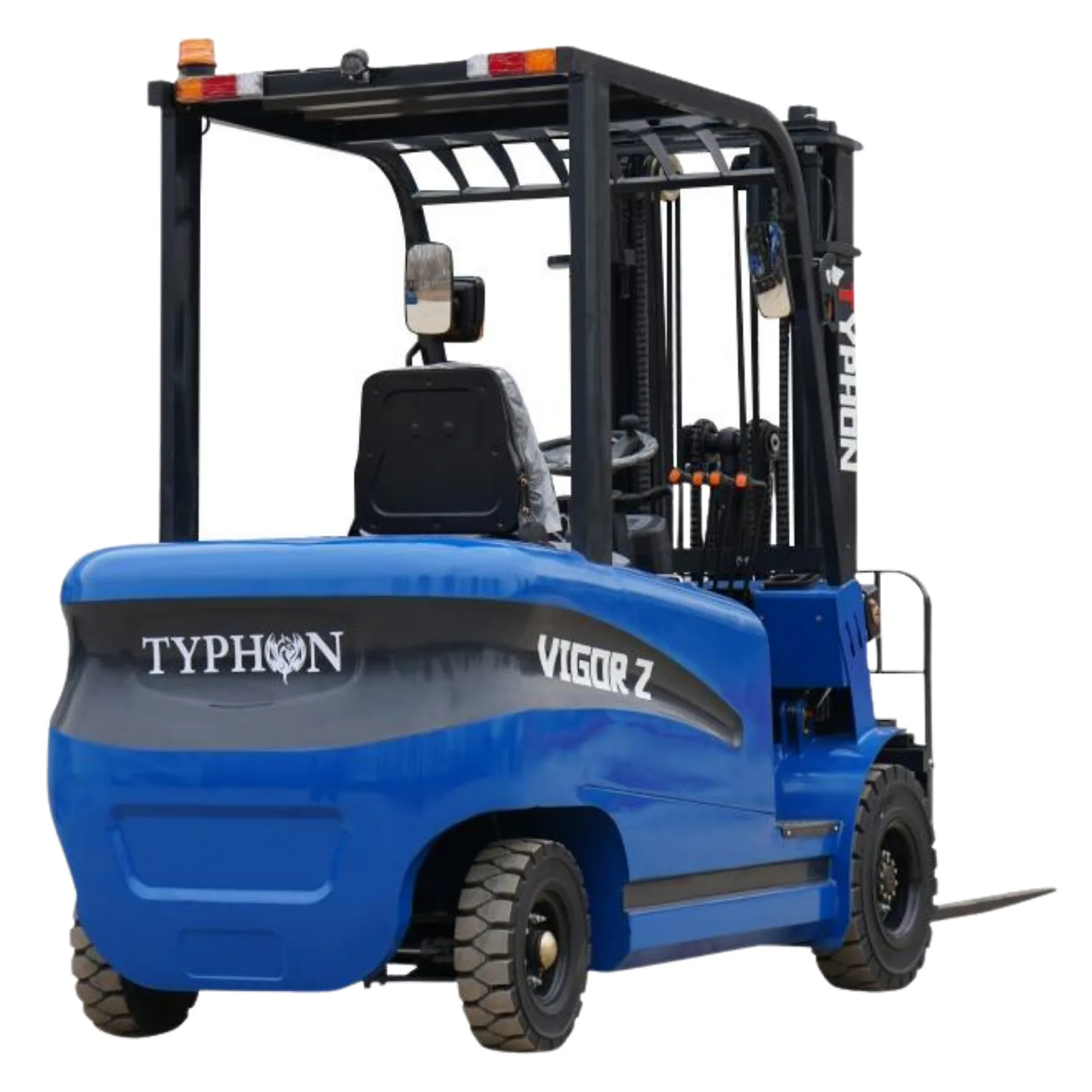 New 2025 TYPHON VIGOR 2 Blue Electric Forklift 2 Ton Lifter Lift Truck Jitney Hi-Lo - Image 3