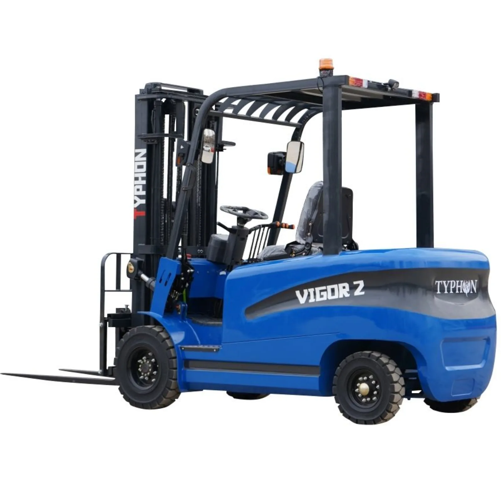 New 2025 TYPHON VIGOR 2 Blue Electric Forklift 2 Ton Lifter Lift Truck Jitney Hi-Lo - Image 4