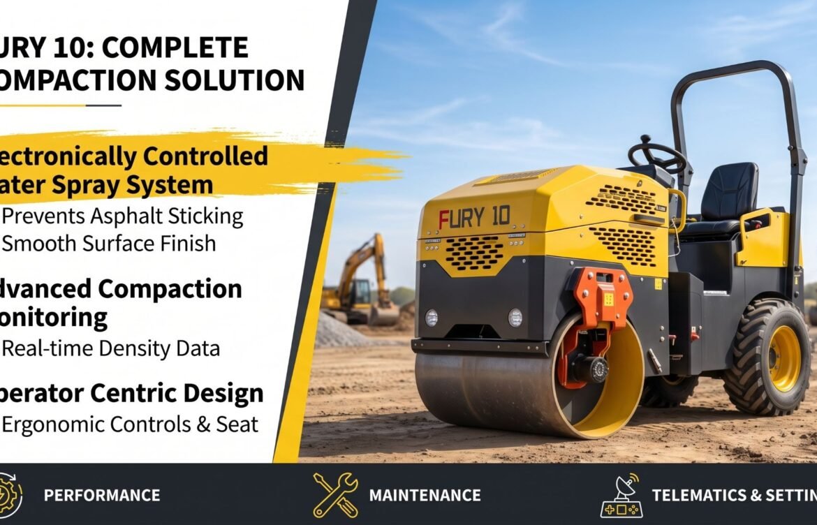 Road rollers in sustainable construction
