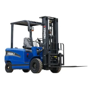 New 2026 TYPHON VIGOR 2 Blue Electric Forklift 2 Ton Lifter Lift Truck Jitney Hi-Lo