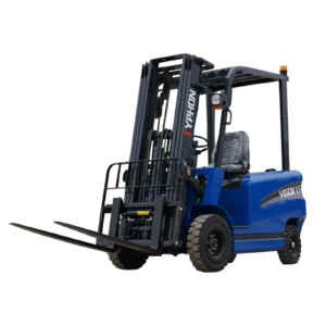 New 2026 TYPHON VIGOR 1.5 Blue Electric Forklift 1.5 Ton Lifter Lift Truck Jitney Hi-Lo
