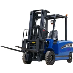 New 2026 TYPHON VIGOR 3.0 Blue Electric Forklift 3 Ton Lifter Lift Truck Jitney Hi-Lo